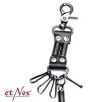 Key chain with metal springs 2