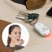 Keychain with locator LED table