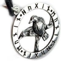 Ravens of Odin necklace 1