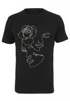 One Line Rose T-shirt ladies 1
