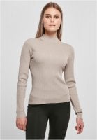 Ladies Rib Knit Turtelneck Sweater 41