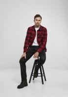 Red/black checkered flannel shirt 4