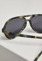 Sunglasses with camouflage bows wood