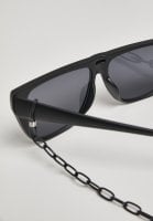 Sunglasses with sun protection chain