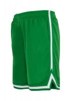 Sporty shorts with stripe mens gren