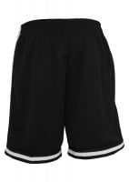 Sporty shorts with stripe mens the back