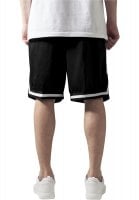 Sporty shorts with stripe mens back