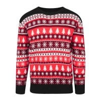 Knitted christmas sweater men front
