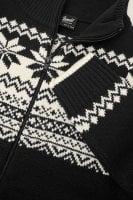 Norwegian knitted sweater - black/white 3