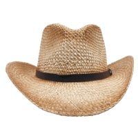 Straw hat with single strap 1