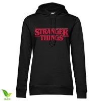 Stranger Things Logo Girls Hoodie 1
