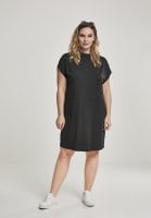 Black knee-length dress