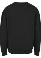 Black oversized sweatshirt open edge 6