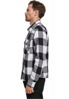 Black/white checkered flannel shirt 3
