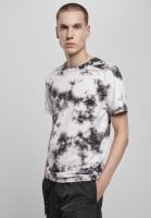 Black and white t-shirt in batik pattern 11