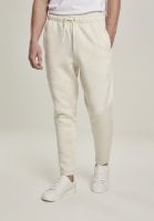Sweatpants with straight legs sand front
