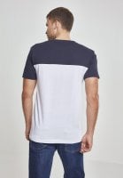 Three-color t-shirt with chest pocket 2
