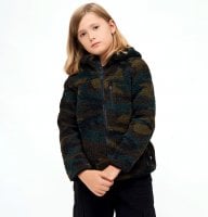 Teddy jacket woodland camo - Child model
