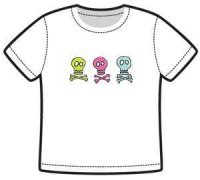 Three skulls barn t-shirt