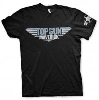 Top Gun Maverick Distressed Logo T-Shirt 1