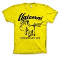 Unicorns - Ponies With Party Hats T-Shirt 5