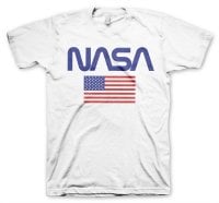 NASA - Old Glory T-Shirt White