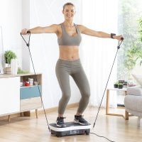 Vibration Training Plate with Accessories and Exercise Guide Vybeform InnovaGoods 0