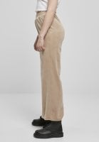 Wide velvet trousers with a high waist lady 6