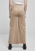 Wide velvet trousers with a high waist lady 7