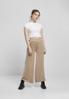 Wide velvet trousers with a high waist lady 8