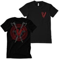Vikings - Raven and Axe T-Shirt 1