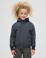 Windbreaker with fleece lining gray - Child model