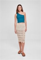 Crochet women's skirt 3/4 12