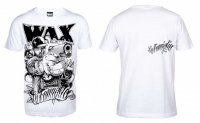 Reloaded vit t-shirt från WAX 2