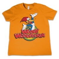 Woody Woodpecker Classic Logo Kids Tee 5