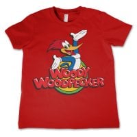 Woody Woodpecker Classic Logo Kids Tee 6