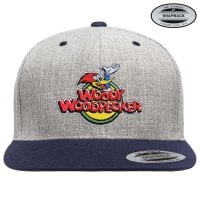 Woody Woodpecker Classic Logo Premium Snapback Cap 7