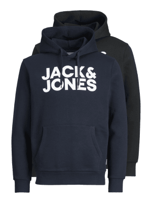 2-Pack JJ logo hoodie men 2