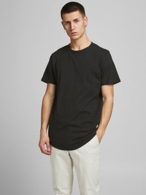 3-pack long T-shirt with round ends 1