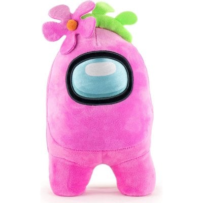 Among Us - pink stuffed animal 30 cm 0