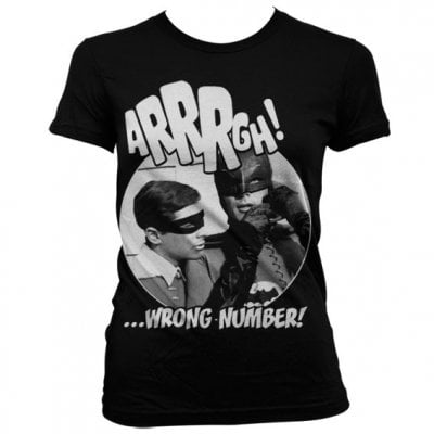 Arrrgh - Wrong Number Girly T-Shirt 1