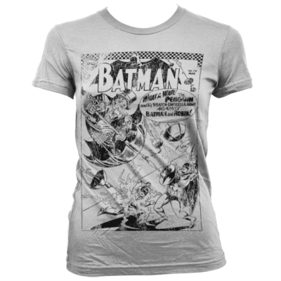Batman - Umbrella Army Distressed Girly T-Shirt 1