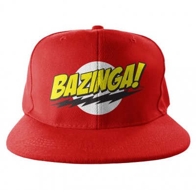 Bazinga Super Logo broderad keps