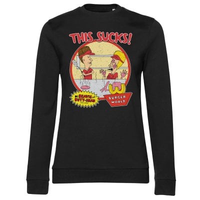 Beavis and Butt-Head - This Sucks Girly Sweatshirt 1