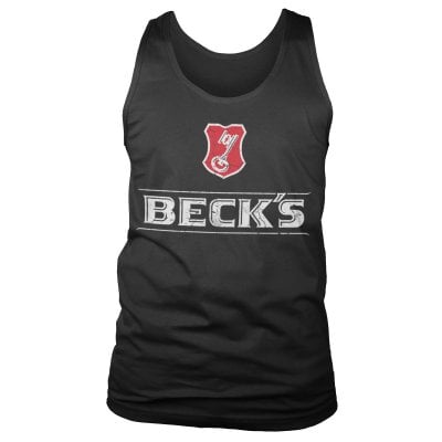 Beck's Washed Logo Tank Top 1