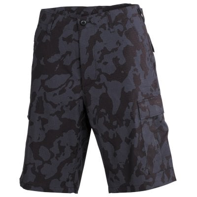 Bermuda shorts with ripstop and camo 1