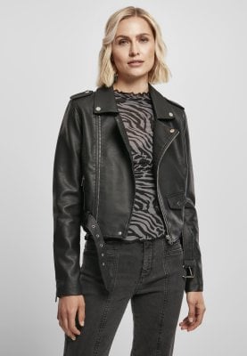 Biker leather jacket women 12
