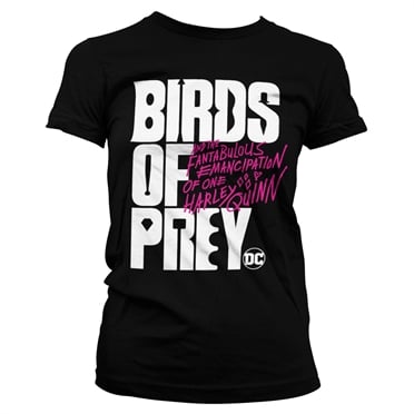 Birds Of Prey Logo Girly Tee 1