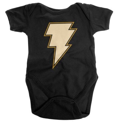 Black Adam - Lightning Logo Baby Body 1