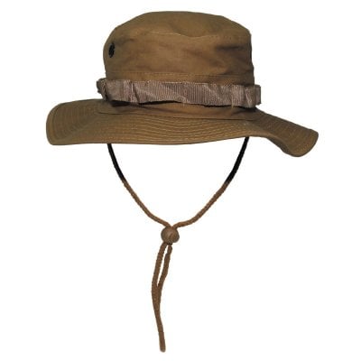 Booniehat with ripstop coyote tan